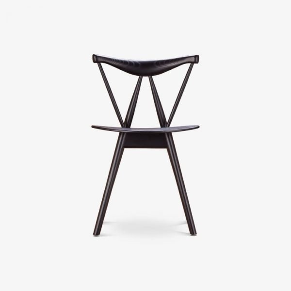 Dining chair with backrest